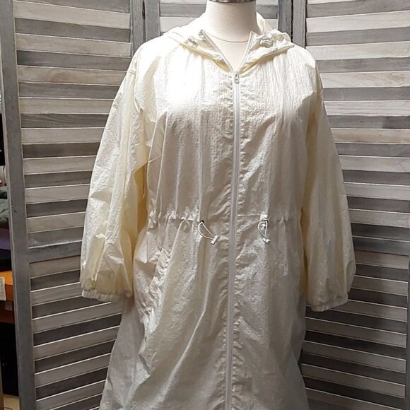 Cinched Waist Hooded Jacket | Future Collective | 1X - Picture 1 of 11